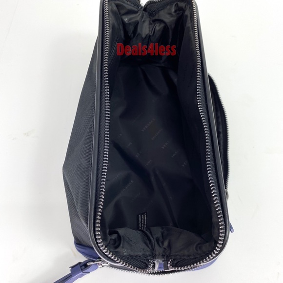 Versace Pouch Travel Bag Dopp Kit Toiletry Case - Picture 7 of 8